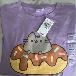Pusheen THE CAT long sleeve shirt New